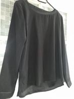Zwarte blouse, Maat 38/40 (M), Zo goed als nieuw, Ophalen