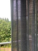 2 kant & klaar luxe gordijnen totaal 500 cm breed grijs-wit, Huis en Inrichting, Stoffering | Gordijnen en Lamellen, Ophalen, 200 cm of meer