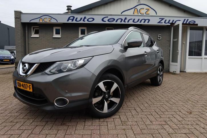 Nissan QASHQAI 1.2 N-VISION, 360 CAMERA, PANO, ALCANTARA/LED, Auto's, Nissan, Bedrijf, Qashqai, 360° camera, ABS, Airbags, Bluetooth