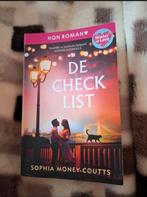 De Checklist - Sophia Money-Coutts, Boeken, Romans, Ophalen of Verzenden, Zo goed als nieuw, Sophia Money-Coutts