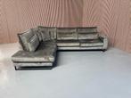 GRATIS LEVERING Velvet Hoekbank 315x250 SHOWROOMMODEL, Ophalen of Verzenden, 150 cm of meer, Vierpersoons of meer, Hoekbank