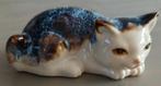 Keramisch kat van Shiwan Art Pottery Japan, Ophalen of Verzenden, Zo goed als nieuw, Dier