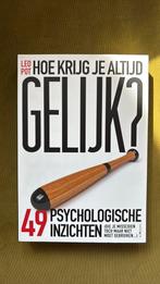 Leo Pot - Hoe krijg je altijd gelijk?, Ophalen of Verzenden, Zo goed als nieuw, Leo Pot