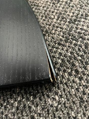 Ikea galant bureau ronding zwartbruin - afbeelding 2