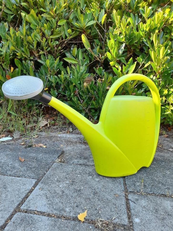 gieter 10,5 L (Kunststof, Sproeikop, Geel), Tuin en Terras, Gieters, Gebruikt, Kunststof, Ophalen