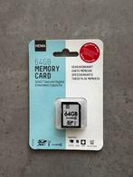 Nieuwe SDXC geheugenkaart, 64 GB, Audio, Tv en Foto, Fotografie | Geheugenkaarten, SDXC, Nieuw, Ophalen of Verzenden, Fotocamera