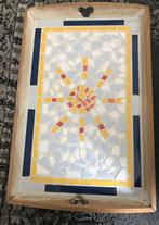 Dienblad mozaïek, Ophalen of Verzenden, Gebruikt, Hout