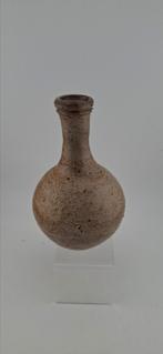 17e eeuws steengoed flesje, Antiek en Kunst, Antiek | Keramiek en Aardewerk, Ophalen of Verzenden