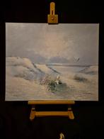 Zee aanzicht, Antiek en Kunst, Kunst | Schilderijen | Klassiek, Ophalen of Verzenden