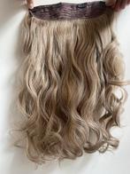 Hair extensions 1 volle baan met haar, Ophalen of Verzenden, Zo goed als nieuw, Pruik of Haarverlenging