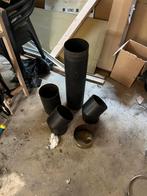 Kachelpijp 150mm - Diverse Onderdelen, Ophalen, Gebruikt, Kachel