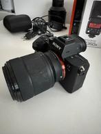 Sony A7III with kit lens and flash, Audio, Tv en Foto, Fotocamera's Digitaal, Sony, Zo goed als nieuw, Ophalen