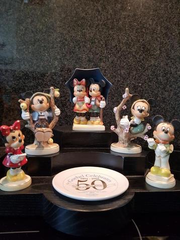 Unieke Hummel Disney figuren incl. Display. Oplage 1000 beschikbaar voor biedingen