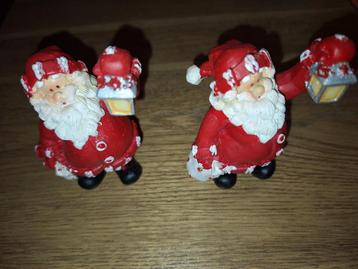 2 beeldjes kerstman beschikbaar voor biedingen