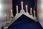 Vintage kerstverlichting, raamdecoratie trap. 7 lampjes. W3, Tweedehands verkoop, Tweedehands verkoop, Gebruikt, Ophalen of Verzenden
