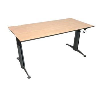 Aspa 2-Act Slingerbureau Zilvergrijs Ahorn B160xD80 beschikbaar voor biedingen