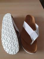 Hush Puppies Witte heren slippers, Slippers, Wit, Ophalen of Verzenden, Zo goed als nieuw