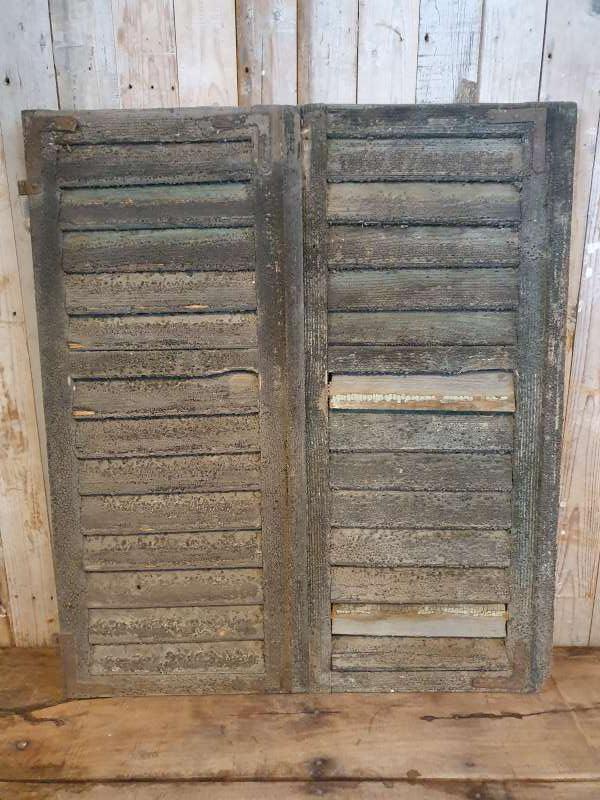 stoere luiken ``WOONWINKEL RUSTIEK``, Antiek en Kunst, Antiek | Woonaccessoires, Ophalen of Verzenden