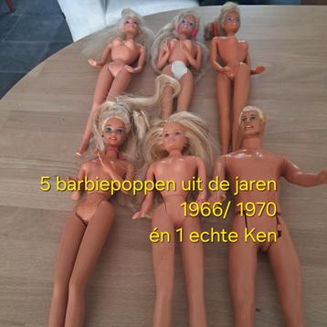 ORIGINELE Barbiepoppen met kleding, zijn van " mattel " beschikbaar voor biedingen