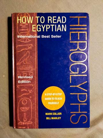 Hieroglyphs - How to Read Egyption (Step by Step Guide) 2004 beschikbaar voor biedingen