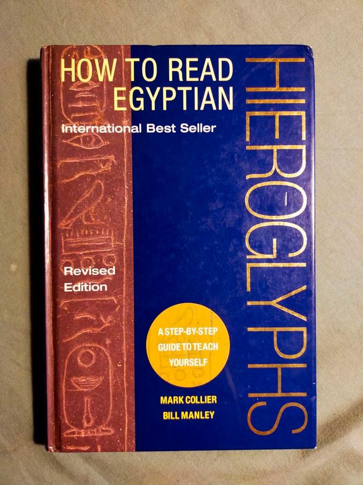 Hieroglyphs - How to Read Egyption (Step by Step Guide) 2004, Boeken, Woordenboeken, Zo goed als nieuw, Engels, Overige uitgevers