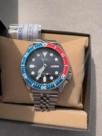 Seiko SKX009 met wijzerplaat, kroon, lunette en doos, Sieraden, Tassen en Uiterlijk, Horloges | Heren, Ophalen of Verzenden, Zo goed als nieuw