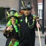 Carnavals pakken steampunk zwart/groen, Ophalen, Carnaval, Maat 42/44 (L), Kleding