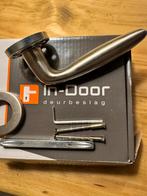 Deurkruk massief, Doe-het-zelf en Verbouw, Deuren en Horren, Binnendeur, Nieuw, Ophalen of Verzenden, Metaal