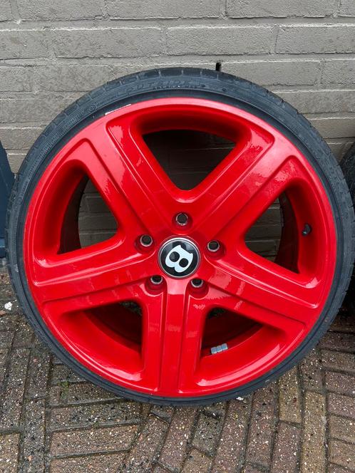 19 inch velgen look a like bentley 5x130, Auto-onderdelen, Banden en Velgen, Banden en Velgen, Zomerbanden, 19 inch, 225 mm, Personenwagen