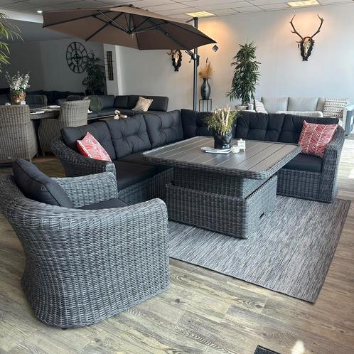 Tambohuse Loungeset — Tuinset / Incl. loungestoel — ZGAN, Tuin en Terras, Tuinsets en Loungesets, Zo goed als nieuw, Wicker, Verzenden