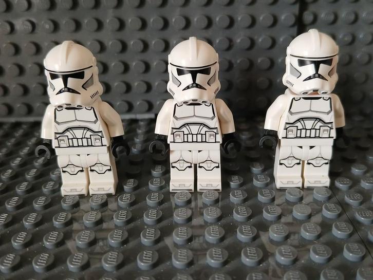 Regular clone trooper minifigure 3x (sw1319), Kinderen en Baby's, Speelgoed | Duplo en Lego, Zo goed als nieuw, Ophalen of Verzenden