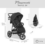 Hauck Rapid 3R Buggy - Compact!, Kinderen en Baby's, Kinderwagens en Combinaties, Ophalen, Zo goed als nieuw, Kinderwagen, Overige merken