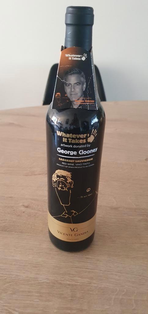 George Clooney Whatever It Takes Rode Wijn, Verzamelen, Wijnen, Nieuw, Rode wijn, Spanje, Vol, Ophalen of Verzenden