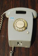 Wandtelefoon PTT type W65, Telecommunicatie, Vaste telefoons | Niet Draadloos, Met draaischijf, Gebruikt, Ophalen of Verzenden