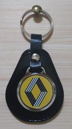 RENAULT Sleutelhanger met logo . Zwart leer, Ophalen of Verzenden, Nieuw, Renault