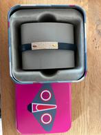 FOSSIL ARMBAND, Verzenden, Zo goed als nieuw, Zwart, Leer