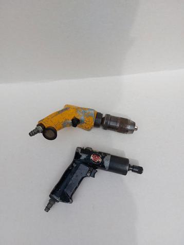 2xAtlas Copco Pneumat. Boormach./luchtgereedschap Gebruikt beschikbaar voor biedingen
