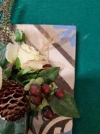 tegel met kunstbloemen, Huis en Inrichting, Woonaccessoires | Overige, Ophalen of Verzenden, 'T Olde Gre-j, Info@toldegrej.nl