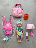 Baby born jongens pop met accessoires., Ophalen, Gebruikt, Babypop