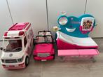 Speelgoed set: Barbie ambulance, Nenuco bad & meer!, Ophalen, Zo goed als nieuw, Meisje