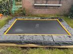 Salta trampoline 214x305 inground, Ophalen, Gebruikt