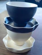 Theekom theekop met schotel aardewerk pickwick 2x, Huis en Inrichting, Keuken | Servies, Ophalen, Gebruikt, Overige stijlen, Kop(pen) en/of Schotel(s)