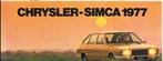 SIMCA 1977, Ophalen of Verzenden, Zo goed als nieuw, Overige merken