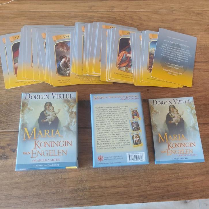 Doreen Virtue - Maria, Koningin van Engelen orakelkaarten, Boeken, Esoterie en Spiritualiteit, Zo goed als nieuw, Overige typen