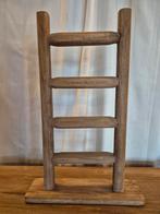 Teakhouten decoratie ladder, Ophalen of Verzenden, Nieuw