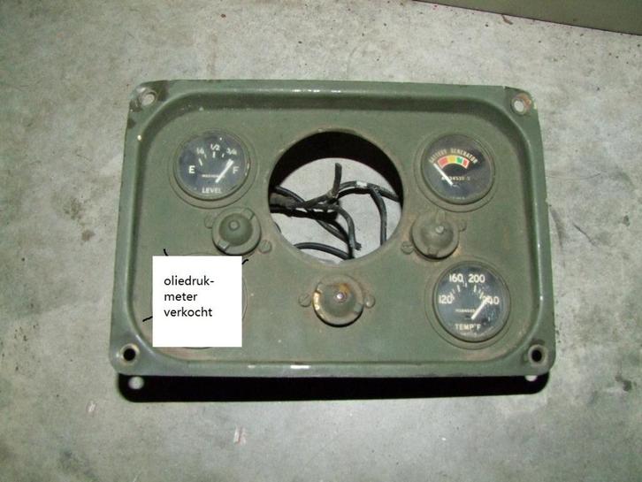 Verlichting legervoertuig Jeep Nekaf, Daf YA 4440, MB 290, Verzamelen, Militaria | Algemeen, Landmacht, Overige typen, Nederland