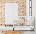 Kidsmill Intense II Babybed Mat Wit - Zwart - 60 x 120 cm, Kinderen en Baby's, Babywiegjes en Ledikanten, Ophalen, Gebruikt, Ledikant