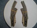 Marklin Ho m rails wisselset met wissel no 5141 L+5142 R, Wisselstroom, Verzenden, Rails, Zo goed als nieuw