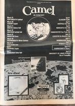 Paginagrote A3 advertentie CAMEL tour, Ophalen of Verzenden