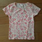HEMA t- shirt licht roze neon takken maat 110/116 - nieuw, Meisje, Nieuw, Ophalen of Verzenden, Shirt of Longsleeve